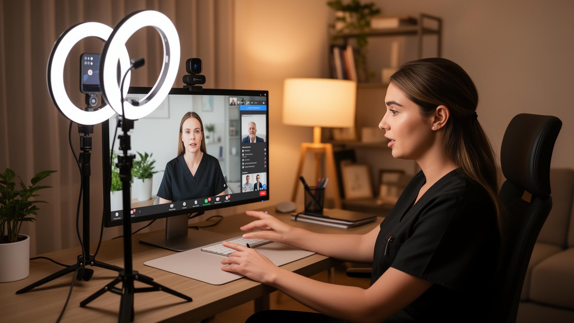 On-Camera Availability - Virtual Nurse Rx security measure for HIPAA compliance